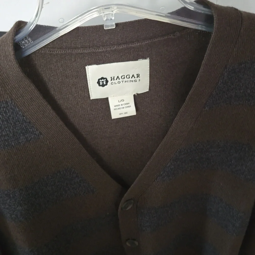 Haggar Clothing Co long sleeve sweater - Picture 4 of 12
